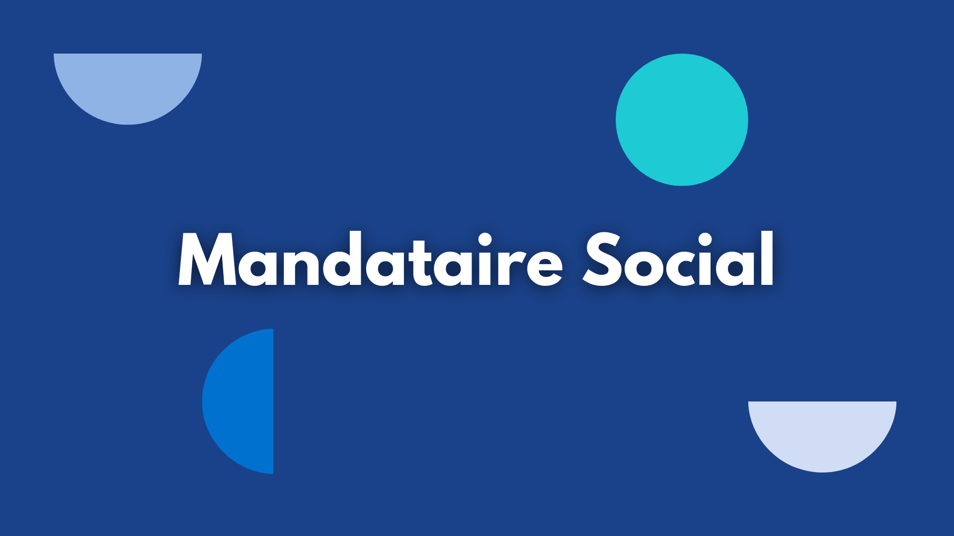 Tuto Mandataire social